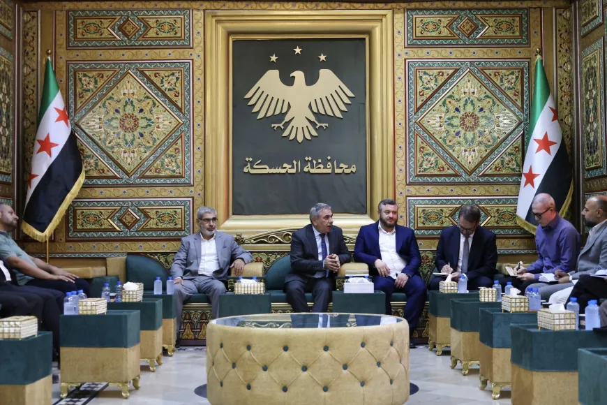 محافظ الحسكة يبحث مع المنظمات الدولية تهيئة بيئة مناسبة لعودة أهالي سري كانيه