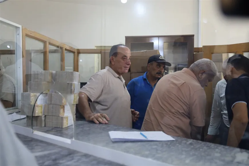 المصرف الزراعي في الحسكة يبدأ صرف فواتير القمح للمزارعين