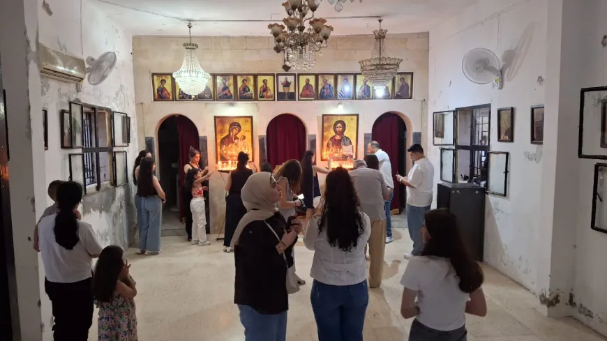 الاحتفالات بعيد رقاد السيدة العذراء مستمرة رغم محدودية مظاهرها