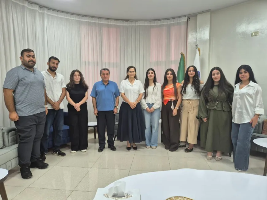 دائرة العلاقات الخارجية تكرّم خريجي كلية العلوم السياسية في جامعة روجآفا