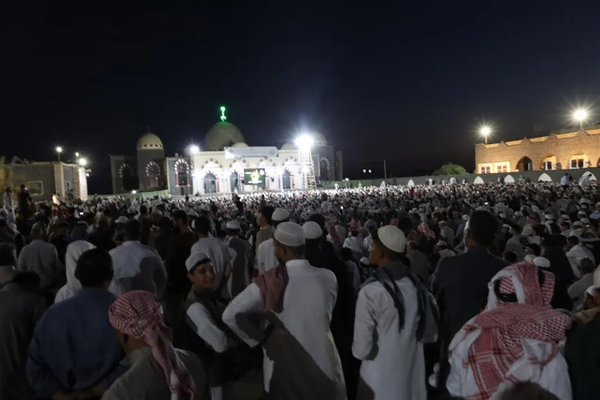 الآلاف يحيون ذكرى المولد النبوي في تل عرفان بريف الحسكة