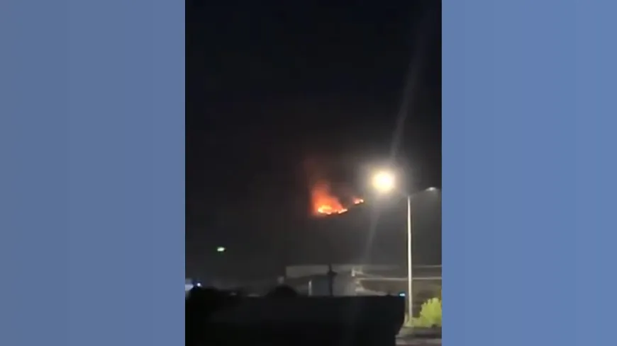 إسقاط طائرة مسيّرة يشعل حريقاً قرب مناطق مأهولة في ريف هولير
