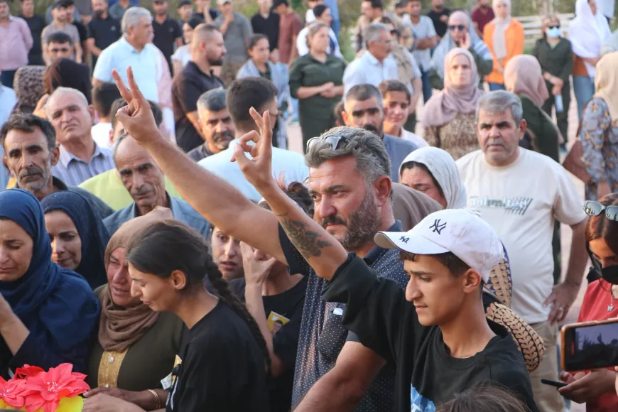 تشييع جثماني شهيدة وشهيد في الدرباسية