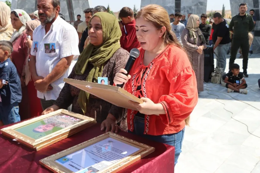تشييع جثماني شهيدين في كوباني