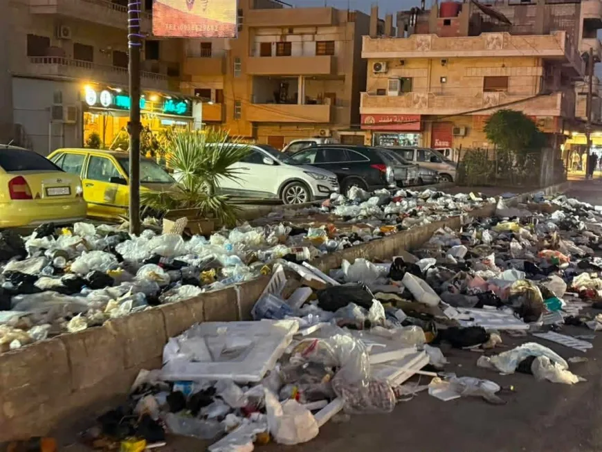 أزمة النفايات تتفاقم في الحسكة وسط نقص المازوت والآليات