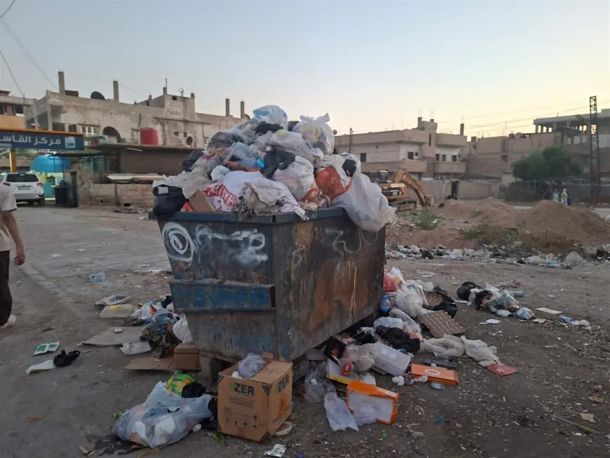 أزمة النفايات تتفاقم في الحسكة وسط نقص المازوت والآليات