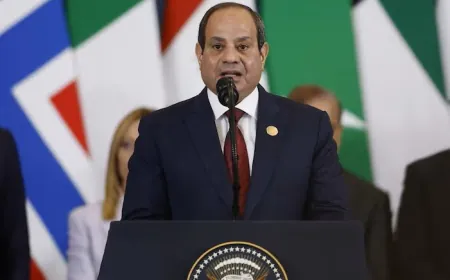 السيسي ضمان أمن البحر الأحمر مسؤولية حصرية للدول المشاطِئة