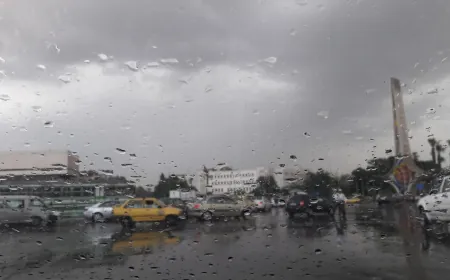انخفاض درجات الحرارة وزخات مطرية محتملة في مناطق سورية