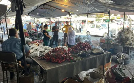 تجار الخضار في السويداء يواصلون إضرابهم والجهات الحكومية تنفي إغلاق الطريق