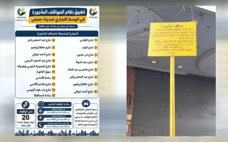 تساؤلات حول الجباية واستكمال التأهيل مع بدء تطبيق المواقف المأجورة في حمص