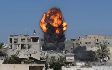 مقتل شخصين في غارة إسرائيلية على غزة