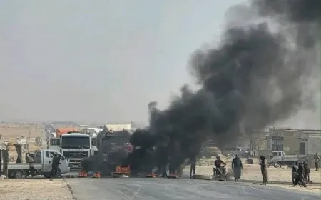 احتجاجات واسعة في سوريا رفضاً لرفع أسعار المحروقات