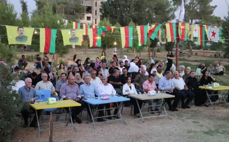 فعالية في تربه سبيه بمناسبة الذكرى السنوية لتأسيس حزب الاتحاد الديمقراطي