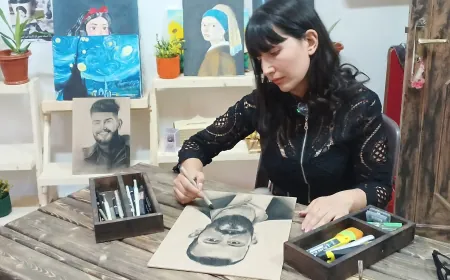 من وجع تموز إلى لوحات "وفا".. كريستينا الشبلي تحوّل الألم إلى ذاكرة وفن