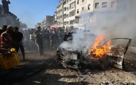مقتل 3 أشخاص بغارات إسرائيلية على غزة