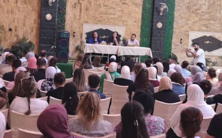 إلهام أحمد تبحث مع كوادر تعليمية في حلب ملف الاندماج ومستقبل اللغة الكردية
