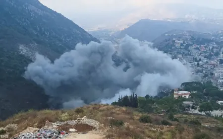 إسرائيل تقصف مناطق في جنوب لبنان