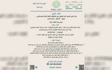 مزاد لثمار أراضي في ريف حماة يثير مخاوف بشأن حقوق الملكية