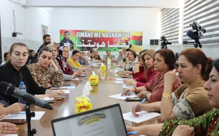 ندوة حوارية تبحث دورة المرأة في حماية اللغة الكردية وضمان حقوقها دستورياً