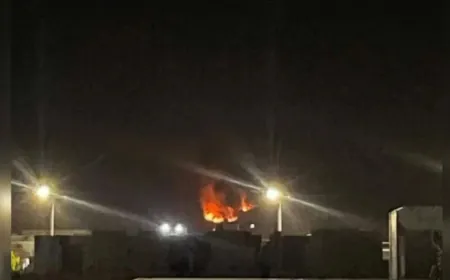 مخيم آزادي في جنوب كردستان يتعرض لهجوم بالطائرات المسيّرة