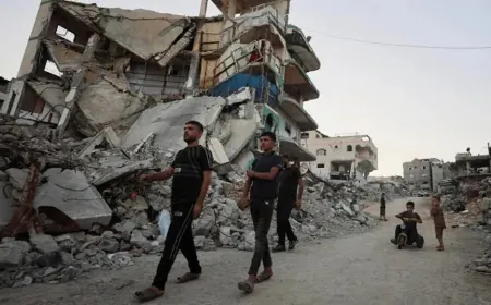 مقتل شخصين في غارات إسرائيلية على غزة