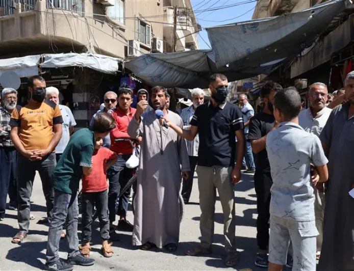 وقفة احتجاجية في الحسكة رفضاً للتسعيرة الجديدة للمحروقات 