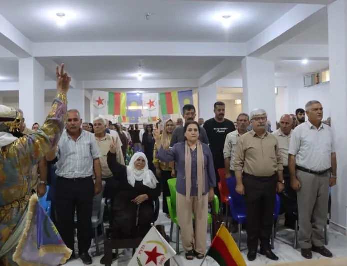 التعهد بمواصلة النضال في كوباني في الذكرى 23 لتأسيس PYD