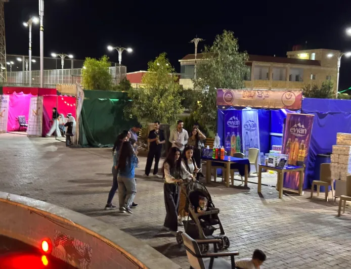 استمرار فعاليات مهرجان التسوق السوري في يومه الرابع في قامشلو