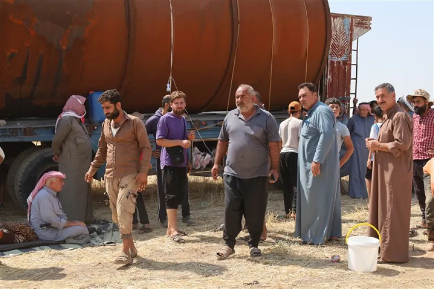 أهالي تل تمر يحتجون على الحراقات البدائية ويطالبون بإزالتها