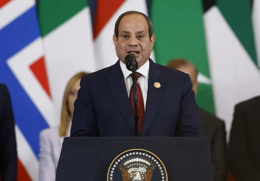 السيسي ضمان أمن البحر الأحمر مسؤولية حصرية للدول المشاطِئة