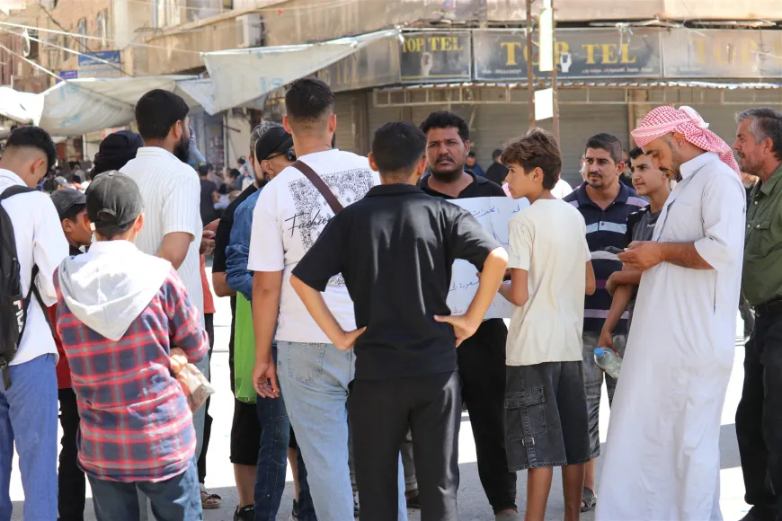 محتجون في الحسكة: الكهرباء للجميع.. لا للظلمة
