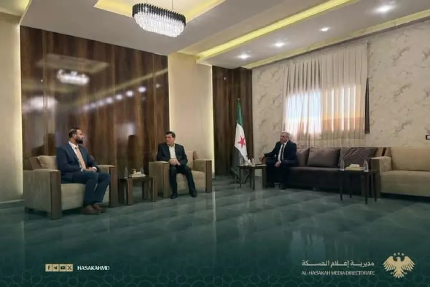 مظلوم عبدي يبحث مع المبعوث الرئاسي مسار الاندماج وتفعيل المؤسسات الخدمية