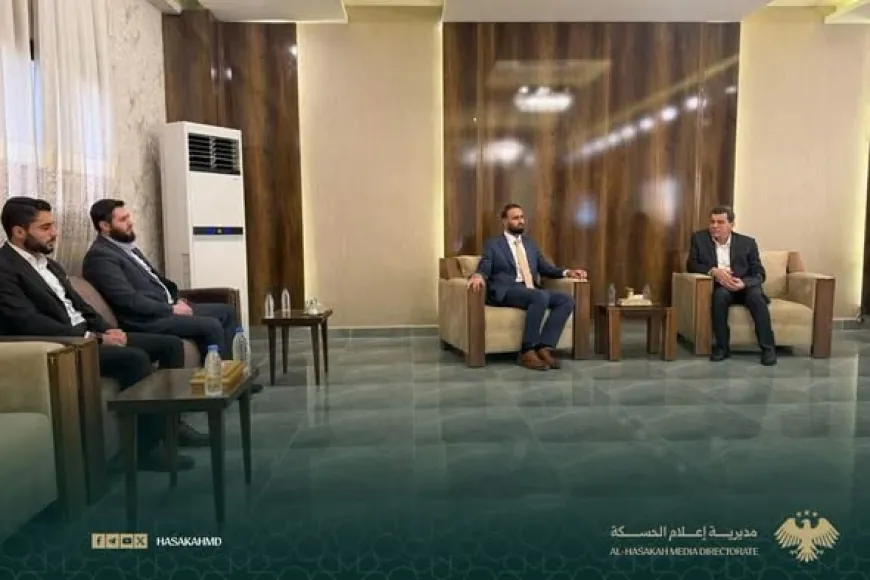 مظلوم عبدي يبحث مع المبعوث الرئاسي مسار الاندماج وتفعيل المؤسسات الخدمية