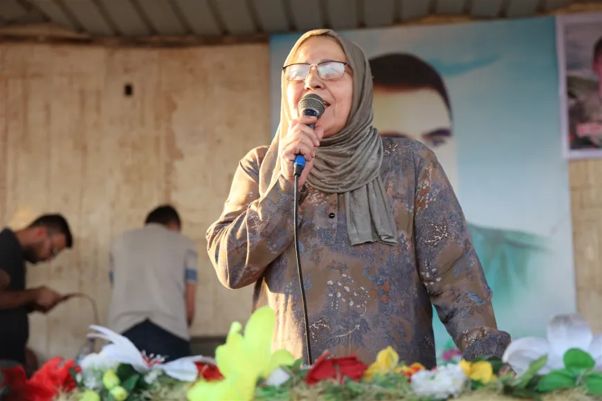 الآلاف يشيعون جثمان الشهيد سيبان حسكة