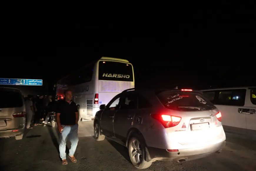 فتح الطريق الدولي M4 في تل تمر بعد الاتفاق على متابعة مطالب المحتجين