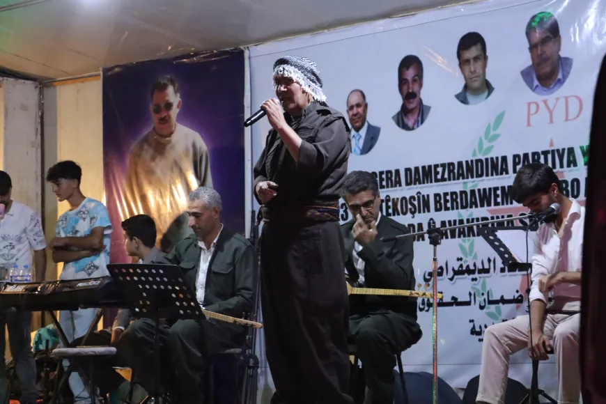 فعالية في تربه سبيه بمناسبة الذكرى السنوية لتأسيس حزب الاتحاد الديمقراطي