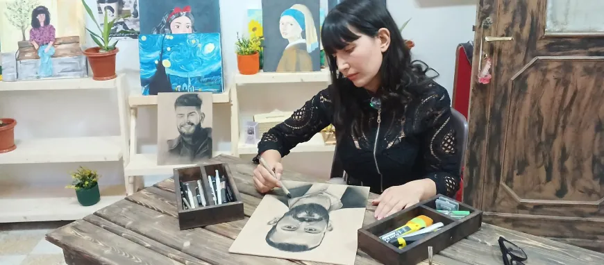 من وجع تموز إلى لوحات "وفا".. كريستينا الشبلي تحوّل الألم إلى ذاكرة وفن
