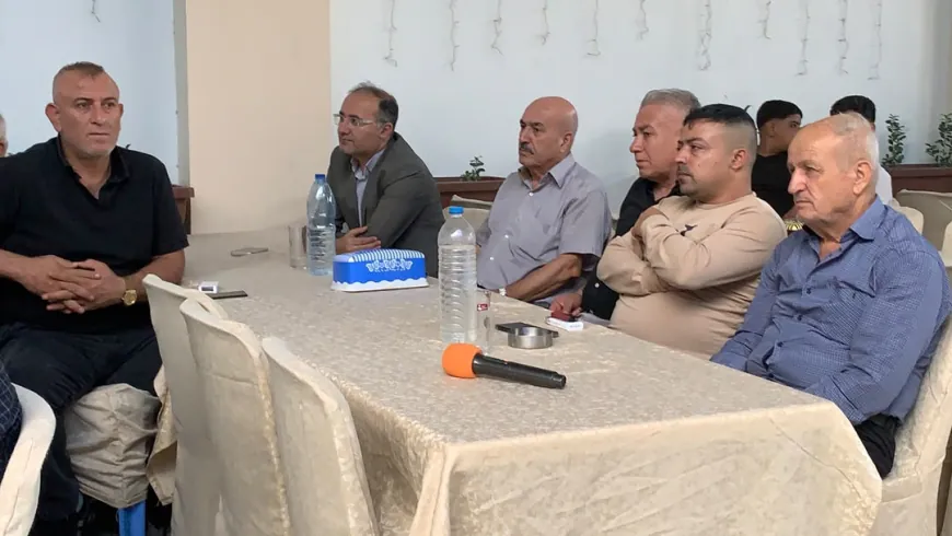 إلهام أحمد تبحث مع عوائل الشهداء في الشيخ مقصود مطالبهم واحتياجاتهم