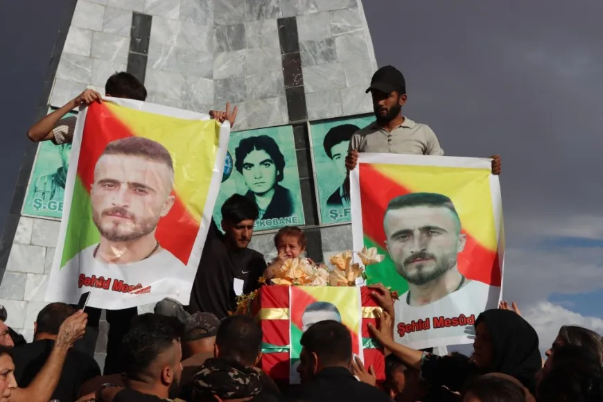 تشييع جثمان الشهيد مسعود رشو واستذكار الشهيدة ديلان