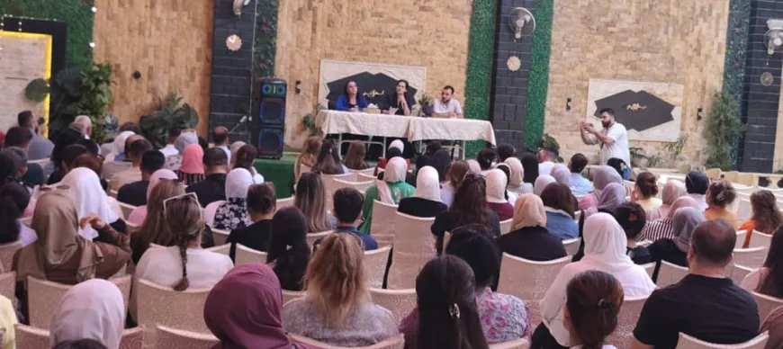 إلهام أحمد تبحث مع كوادر تعليمية في حلب ملف الاندماج ومستقبل اللغة الكردية