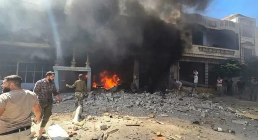 قتيل وخمسة مصابين بانفجار وحريق داخل محلين وسط مدينة نوى