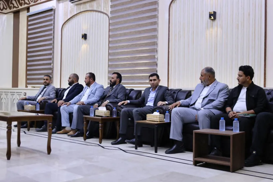 محافظ الحسكة يجتمع مع مديري المناطق والنواحي لبحث الواقع الخدمي والمعيشي