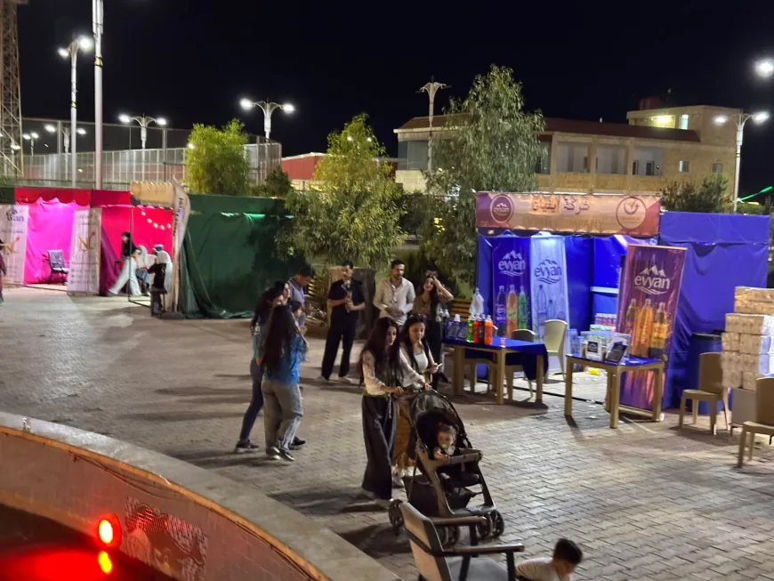 استمرار فعاليات مهرجان التسوق السوري في يومه الرابع في قامشلو