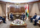 مظلوم عبدي ومسرور بارزاني يؤكدان أهمية صون حقوق الكرد