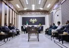 محافظ الحسكة يجتمع مع قضاة معينين من المجلس الأعلى للقضاء
