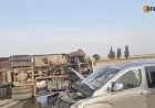 إصابة ستة أشخاص من نادي قامشلو سبور في حادث سير