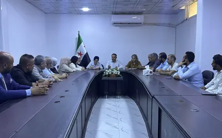 اجتماع مع رؤساء مجالس البلديات لبحث آلية عمل المجالس وتطوير أدائها