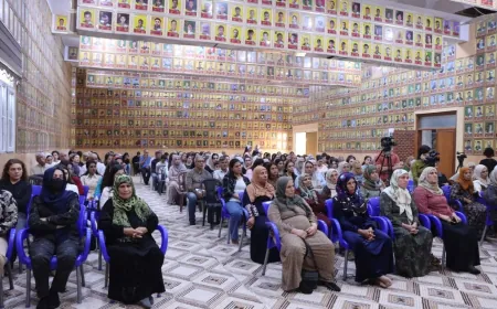 استذكار الشهيدة ناكهان أكارسال في الحسكة وكوباني