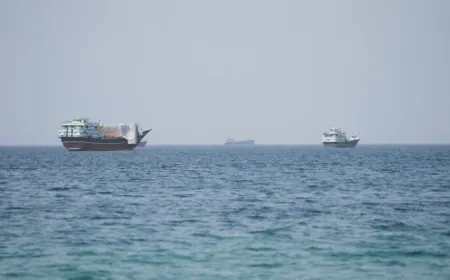 مقذوف مجهول يصيب ناقلة في مضيق هرمز