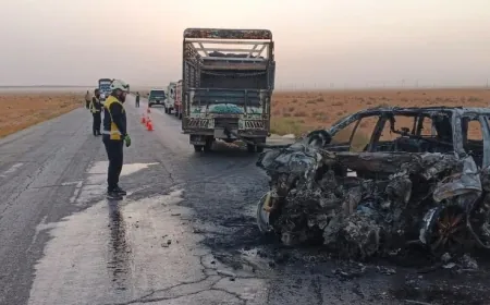 14 حادث سير في سوريا تخلف وفاتين و14 إصابة 